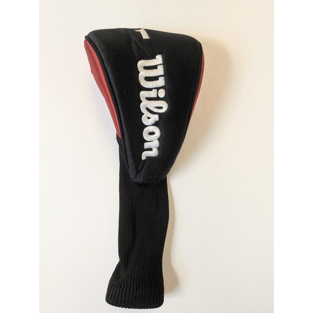 Wilson Golf 1 Driver Headcover - Black and Red Head Cover Replacement Cover